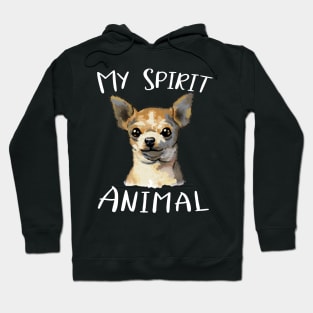 My Spirit Animal Chihuahua Swagger, Tee Triumph Extravaganza Hoodie